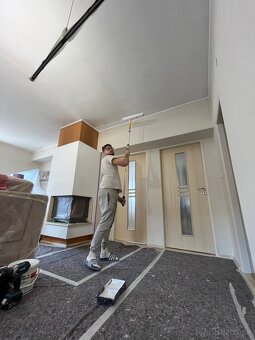 Maliarske práce , dekoratívne omietky, airless striekanie - 4