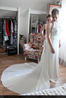 Romantické svadobné šaty - 4