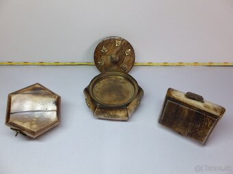 Set, orientální pěkné šperkovnice 5 kusů. - 4