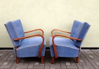 Křesla Halabala 2ks - 4