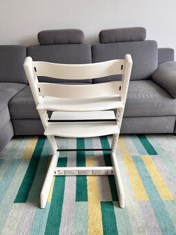Stokke Tripp Trapp stolička - biela farba - 4