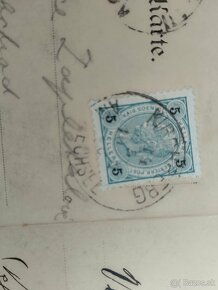 Pohľadnice známky 1890-1900 - - 4