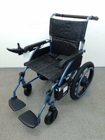 Odlehčený skládací elektrický invalidný vozík - 4
