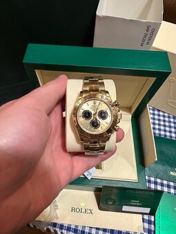 Rolex Daytona Gold chorno - 4