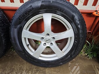 Alu disky 5x114.3 so zimnými pneumatikami 235/65 R18 - 4