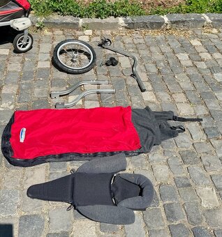 Predám detský príves na bicykel a vozík v jednom - 4