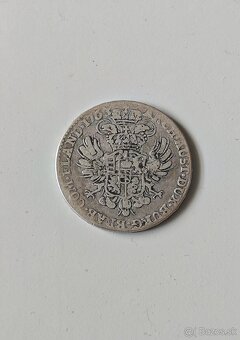krížový 1/2 toliar 1763 Brusel - 4