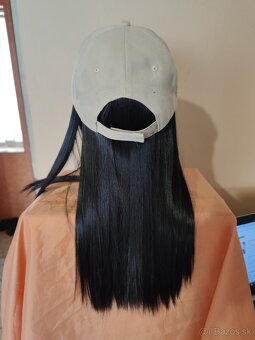 krémová šiltovka s parochňou - 4