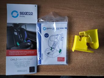 Detská autosedačka Sparco, nová - 4