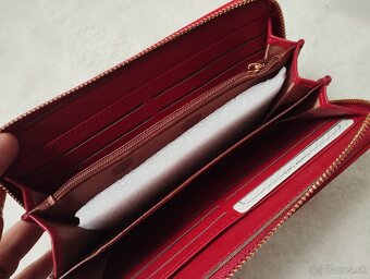 Dámska červená peňaženka - 4