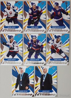 Hokejové kartičky HOKEJOVÉ SLOVENSKO 2023 HELSINSKÉ STRIEBRO - 4