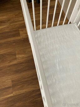 Detská drevená postieľka Drewex - 4