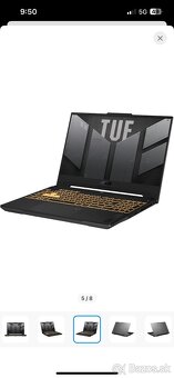 ASUS TUF Gaming A15 FA507NVR-LP008 Mecha Gray kovový - 4