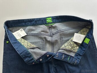 Nové,pánske, džínsy HUGO BOSS - GREEN 36/34 - 4