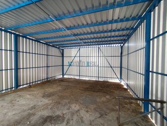 Na prenájom plechový sklad – 64 m², strážený areál - 4