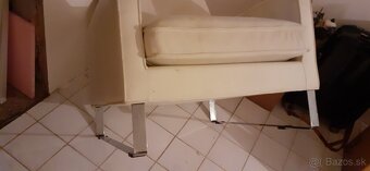 Kreslo celokoženne-dizajnové - 4