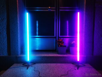 2ks led svetelné trubice RGBW s app ovládaním - 4