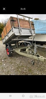 Vyklapacia vlečka 3s - 4