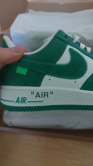 Louis Vuitton x Nike Air Force 1 Green - 4