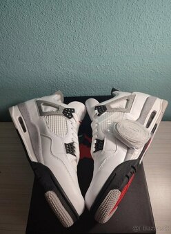 Air Jordan 4 retro white cement - 4