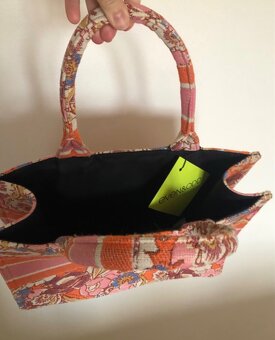 Nová kvetovaná shopper kabelka Even&Odd, 17 E - 4