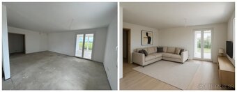 Moderný nízkoenergetický 4-i. RD v obci Matúškovo - 4