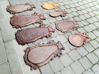 Podložky pod trofeje jeleňov danielov - 4