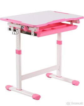 Detsky písací stôl nastaviteľný, rastúci - 4