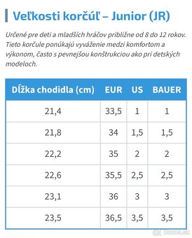 Predam detske korcule Bauer - 4