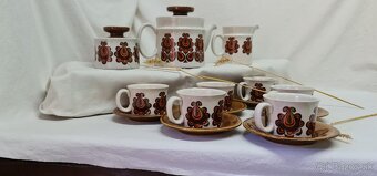 Čajová súprava KERA VITRAL Czechoslovakia - 4