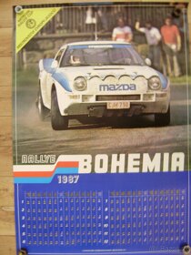 Predám, plagáty, rallye, programy, Bohemia, Škoda. - 4