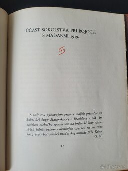 Sokolstvo v boji s Maďarmi 1919 raritka - 4