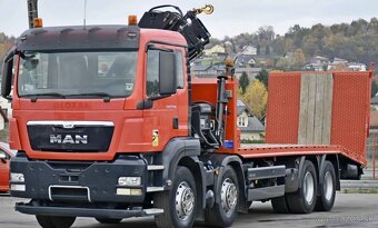 MAN TGS 35.360 - 8x2 - Odtahovka + HR-HIAB 166E-2 - 4