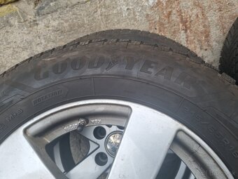AL disky Dacia Duster r16, zimne pneu Goodyear 215/65 t16 - 4