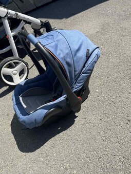 kočík QUARA Coto baby + vajíčko + kočík Cybex - 4