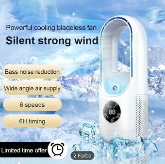 3-v-1 USB klimatizačný ventilátor s rozprašovačom - 4