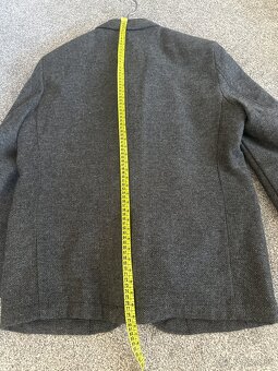 Pánsky krátky elegantný kabát a pánske sako 170cm - 4