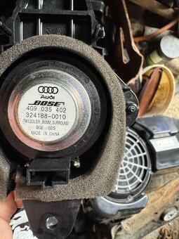 Reproduktory Bose Audi A6 C7 2017 - 4