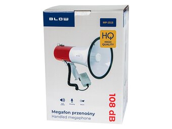 Megafón prenosný BLOW MP-1513 - 4