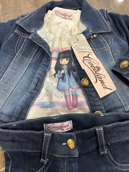 Dievčenský rifľový komplet (Cocolan) - 4