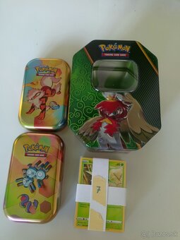 Pokémon sety - karty + plechovky - 4