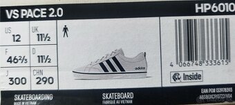 Pánske tenisky/botasky Adidas - biele - 46 2/3 - 4