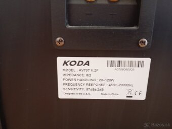 reproduktory KODA AV-707mkll - 4