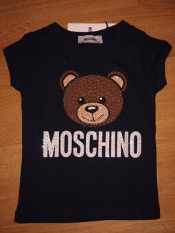 Moschino biele tričko - 4