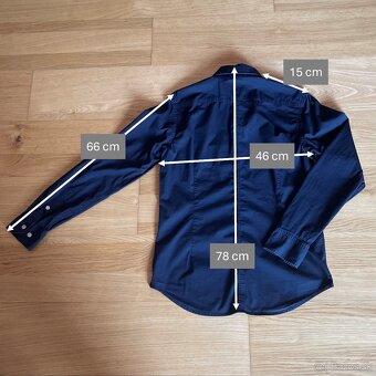 Elegantná košeľa G-STAR CORE SUPER SLIM SHIRT, veľ. M - 4