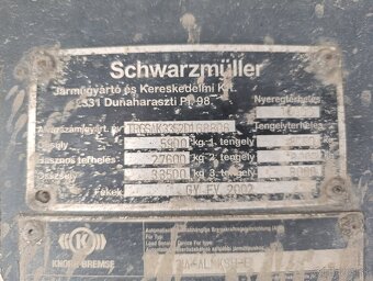 Predám náves Schwarzmüller sklápač - 4