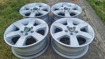 Elektrony R14 5x100 FABIA original pre SKODA - 4