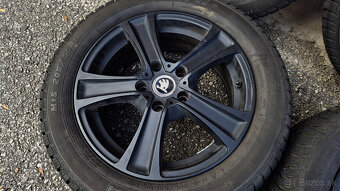 Hliníkové disky MOTEC R16 + zimné pneumatiky Sava 205/55 R16 - 4