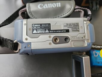 videokamera Canon ZR45 MC, rv. 2002 - 4