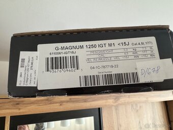 Vzduchovka Gamo G-Magnum 1250 IGT Mach 1 kal.4,5mm - 4